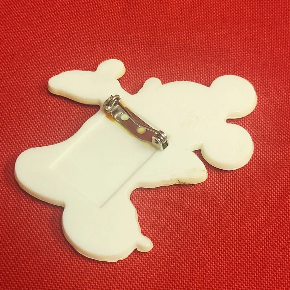 Vintage Disney Plastic Mickey Mouse Pin